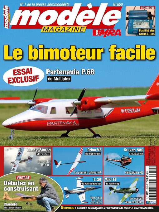 Title details for Modèle Magazine by Editions Lariviere SAS - Available